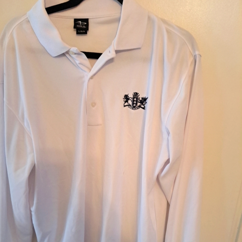 Page and Tuttle long sleeve Wentworth golf shirt sz - L